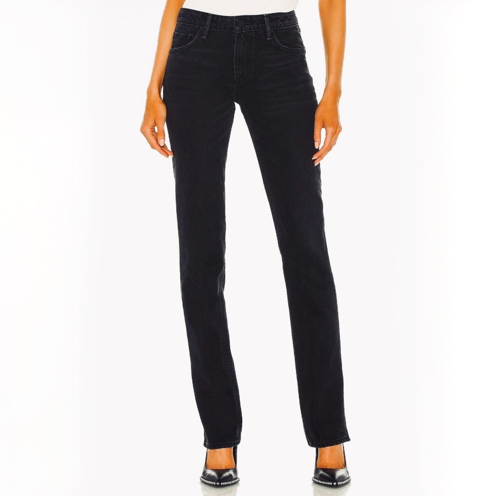 GRLFRND Hailey Low Rise Slim Straight Leg Bootcut Jeans  Size30 NWT